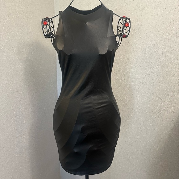 just polly Dresses & Skirts - Black Halter Bodycon Mini Dress for Night Out